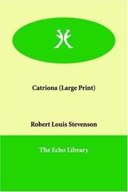 Cover of: Catriona by Robert Louis Stevenson