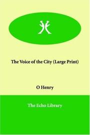 Cover of: The Voice of the City