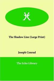 Cover of: The Shadow Line by Joseph Conrad