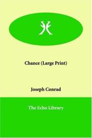 Cover of: Chance by Joseph Conrad