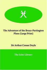 Cover of: The Adventure of the Bruce-partington Plans