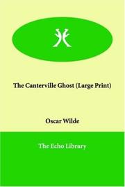 Cover of: The Canterville Ghost by Oscar Wilde