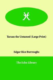 Cover of: Tarzan the Untamed by Edgar Rice Burroughs