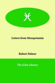 Cover of: Letters from Mesopotamia by Robert Palmer