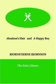 Cover of: Absalom's Hair And a Happy Boy