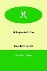 Cover of: Philippine Folk Tales