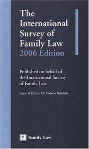 Cover of: International Survey of Family Law 2006
