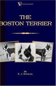 Cover of: The Boston Terrier