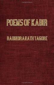 Cover of: One Hundred Poems Of Kabir by Rabindranath Tagore