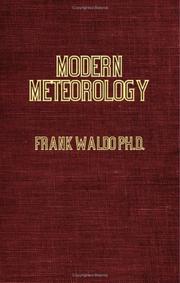 Modern meteorology by Frank Waldo