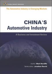 Cover of: China's Automotive Industry (Automotive Industry in Emerging Markets S.)