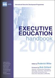 Cover of: Executive Education Handbook: A Guide to International Executive Development Programmes (Executive Education)