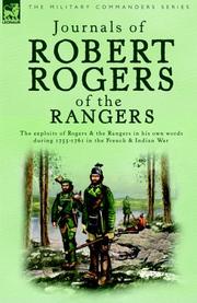 Cover of: Journals of Robert Rogers of the Rangers by Robert Rogers