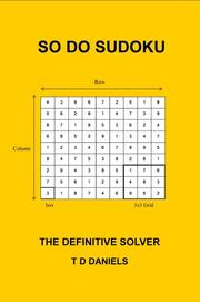 Cover of: So Do Sudoku | T. D. Daniels