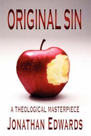 Cover of Original Sin by jonathan edwards