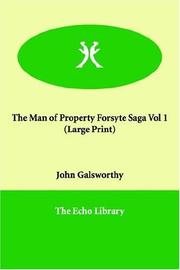 Man of Property (Forsyte Saga Vol. 1)