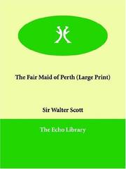 Cover of: The Fair Maid of Perth (Large Print) by Sir Walter Scott