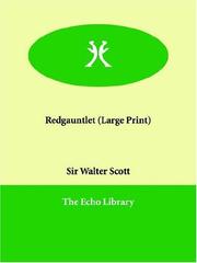 Cover of: Redgauntlet (Large Print) by Sir Walter Scott