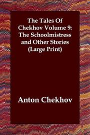 Cover of: The Tales Of Chekhov Volume 9 by Антон Павлович Чехов