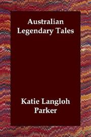 Cover of: Australian Legendary Tales