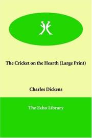 Cover of: The Cricket on the Hearth by 