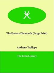 Cover of: The Eustace Diamonds by Anthony Trollope