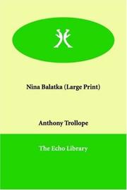Cover of Nina Balatka