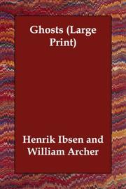 Cover of: Ghosts (Large Print) by Henrik Ibsen