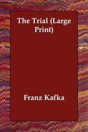 Cover of: The Trial (Large Print) by Franz Kafka