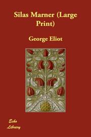 Cover of: Silas Marner (Large Print) by George Eliot