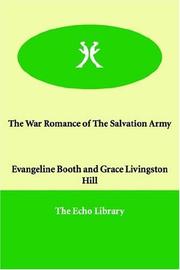 Cover of: The War Romance of The Salvation Army