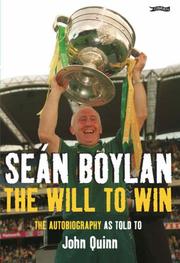 Cover of: The Will to Win by John Quinn, Sean Boylan