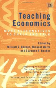 Cover of: Teaching Economics: More Alternatives to Chalk and Talk