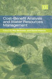 Cover of: Cost-Benefit Analysis and Water Resources Management