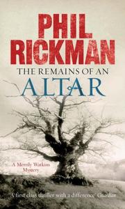 Cover of: The Remains of an Altar (Merrily Watkins Mysteries) by Phil Rickman