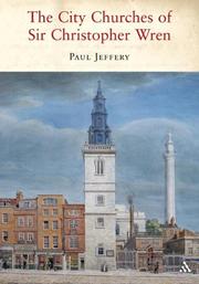 Cover of: City Churches of Sir Christopher Wren