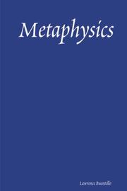 Cover of Metaphysics