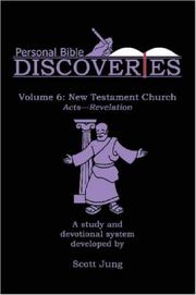 Cover of: Personal Bible Discoveries Vol. 6 by Scott, Jung