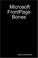 Cover of: Microsoft FrontPage Bones