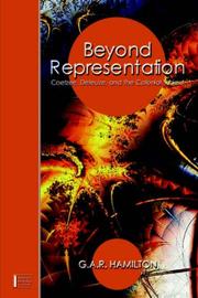 Cover of: Beyond Representation: Coetzee, Deleuze, and the Colonial Subject