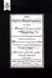 Cover of: SOLDIER'S POCKET COMPANION OR THE MANUAL EXERCISE OF OUR BRITISH FOOT 1746 by Benjamin Cole, Benjamin Cole