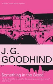 Cover of: Something in the Blood (Honey Driver Mysteries) | J G Goodhind