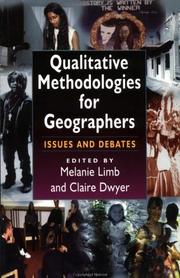 Cover of: Qualitative Methodologies for Geographers | 