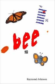Cover of: bee | Raymond, Johnson