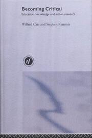 Cover of: Becoming Critical