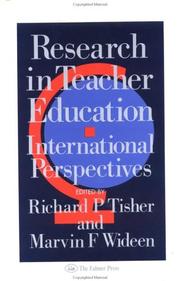 Cover of: Research in teacher education | 