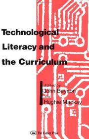 Cover of: Technological literacy and the curriculum