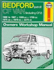 Cover of: Bedford CF Van (Petrol) 1969-87 Owner's Workshop Manual