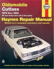Cover of: Oldsmobile Cutlass owners workshop manual