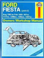 Cover of: Ford Fiesta (Petrol) 1983-89 Owner's Workshop Manual by Ian Coomber, Ian Coomber